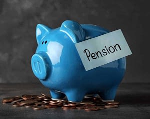 Pension income in retirement