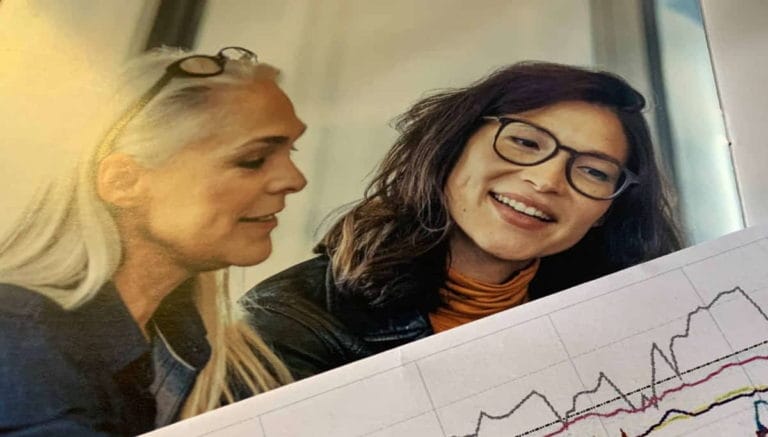 Financial professionals analysing investment data at Consilium Asset Management.
