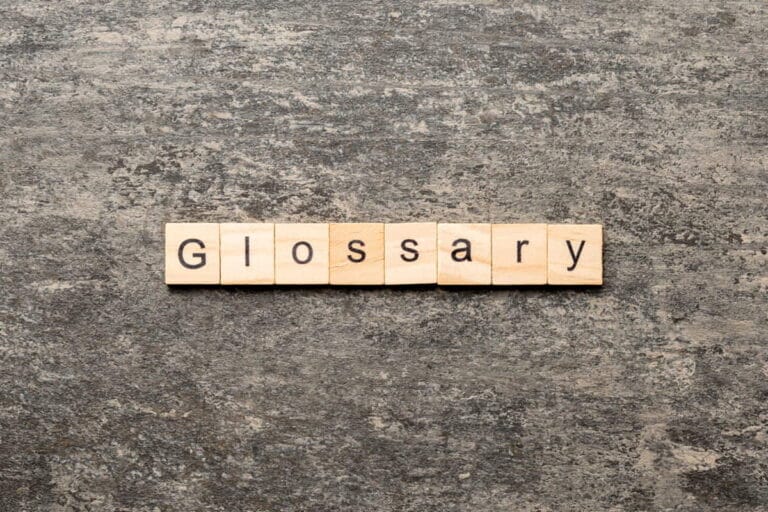 Glossary of financial terms used by Consilium Asset Management.